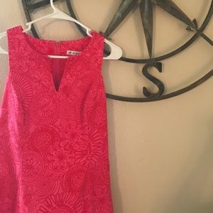 Southern Tide Pink Floral Dress